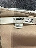 Studio One Color Block Teal Cocktail Dress Size 10 - photo 7