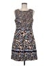 Maeve 100% Polyester Paisley Blue Casual Dress Size 8 - photo 1