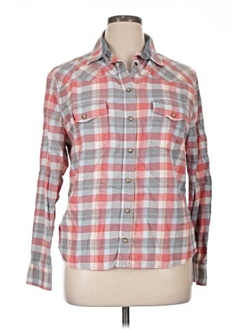 Jachs Girlfriend Long Sleeve Button-Down Shirt (view 1)