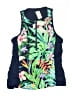 Beach House Tropical Blue Swimsuit Top Size 6 - photo 1