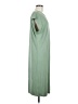 Double Zero Solid Green Casual Dress Size M - photo 4