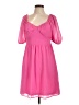 Jessica Simpson 100% Polyester Solid Pink Casual Dress Size L - photo 1