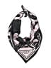 Prada 100% Silk Black Silk Scarf One size - photo 1