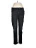 7 For All Mankind Stripes Black Jeans Size 30 waist - photo 1