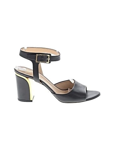 Chloé Leather Block Heel Sandals (view 1)