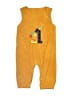 Unbranded 100% Polyester Yellow Overalls Size 12-18 mo - photo 1
