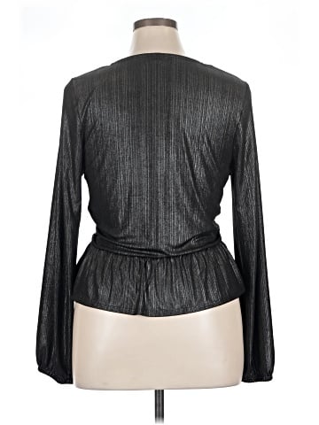 Bold Elements Long Sleeve Blouse (view 2)