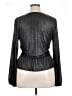 Bold Elements Metallic Black Long Sleeve Blouse Size XL - photo 2