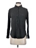 Athleta Tweed Gray Long Sleeve Button-Down Shirt Size XS (petite) - photo 1