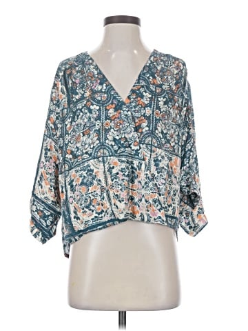 Maeve 3/4 Sleeve Blouse (view 1)