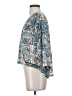 Maeve Teal 3/4 Sleeve Blouse Size XS - photo 5