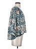 Maeve Teal 3/4 Sleeve Blouse Size XS - photo 4
