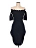 Milly Black Cocktail Dress Size L - photo 1