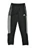 Adidas 100% Recycled Polyester Black Track Pants Size 11 - 12 - photo 1