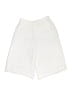 Ann Taylor 100% Rayon Solid White Athletic Shorts Size 2 Petite - photo 2