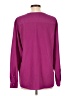 Anne Klein 100% Polyester Purple Long Sleeve Blouse Size L - photo 2