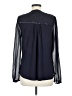 Tiny Blue Long Sleeve Blouse Size M - photo 2