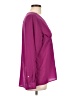 Anne Klein 100% Polyester Purple Long Sleeve Blouse Size L - photo 4