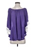 Rock 47 Purple 3/4 Sleeve Blouse Size S - photo 1