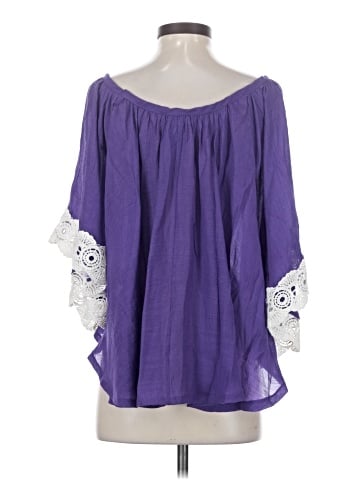 Rock 47 3/4 Sleeve Blouse (view 2)