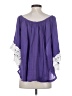 Rock 47 Purple 3/4 Sleeve Blouse Size S - photo 2