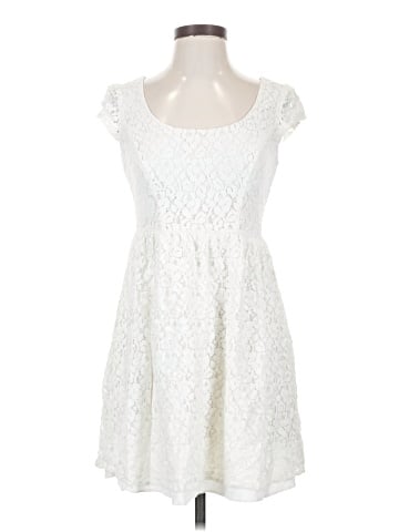 THREE PINK HEARTS Casual Dress (view 1)