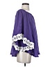 Rock 47 Purple 3/4 Sleeve Blouse Size S - photo 4