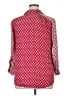 Style&Co 100% Rayon Hearts Red 3/4 Sleeve Button-Down Shirt Size XL (petite) - photo 2