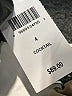 Connected Apparel Metallic Silver Cocktail Dress Size 4 - photo 8