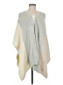 Saturday Sunday 100% Acrylic Ivory Poncho One size - photo 1