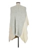 Saturday Sunday 100% Acrylic Ivory Poncho One size - photo 2