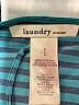 Laundry by Design Stripes Teal Cocktail Dress Size 8 - photo 7