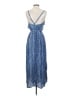 Rip Curl 100% Viscose Paisley Blue Casual Dress Size S - photo 2