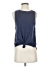 Gap Fit Blue Sleeveless T-Shirt Size S - photo 1