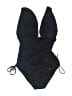 MICHAEL Michael Kors Solid Black One Piece Swimsuit Size 10 - photo 1