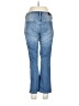 Lands' End Hearts Blue Jeans Size 10 - photo 2