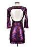 Marciano Paisley Purple Cocktail Dress Size XS - photo 2