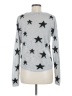 Olivaceous 100% Acrylic Stars Silver Pullover Sweater Size M - photo 2