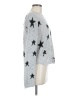 Olivaceous 100% Acrylic Stars Silver Pullover Sweater Size M - photo 4