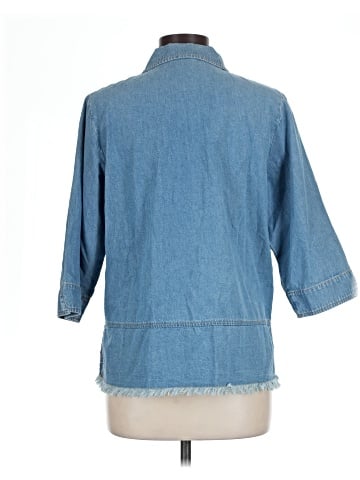 Allison Daley 3/4 Sleeve Button-Down Shirt (view 2)
