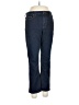 Lands' End Chevron-herringbone Blue Jeans Size 10 - photo 1