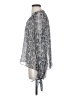 Rebecca Taylor Silver Long Sleeve Blouse Size 4 - photo 5