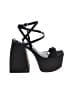 Circus Black Sandals Size 6 1/2 - photo 1