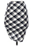 Veronica Beard 100% Viscose Plaid Blue Casual Skirt Size 2 - photo 2