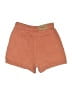 Afends 100% Cotton Solid Orange Shorts Size 2 - photo 2