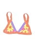 One One Floral Orange Swimsuit Top Size XS - photo 1