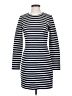MICHAEL Michael Kors Stripes Blue Casual Dress Size S - photo 1