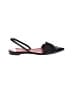 Diane von Furstenberg Black Flats Size 7 - photo 1