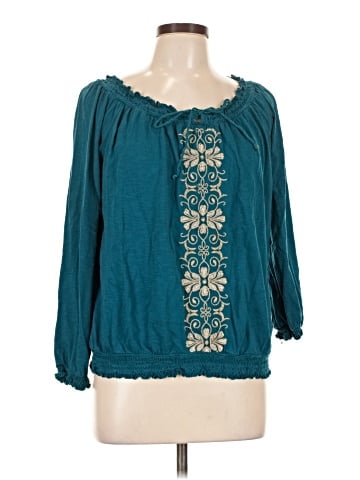 St. John's Bay 3/4 Sleeve Blouse (view 1)