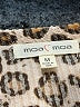 Moa Moa Animal Print Brown Long Sleeve Top Size M - photo 7